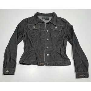 Baby Phat Jeans Teen Denim Jacket Size L‎